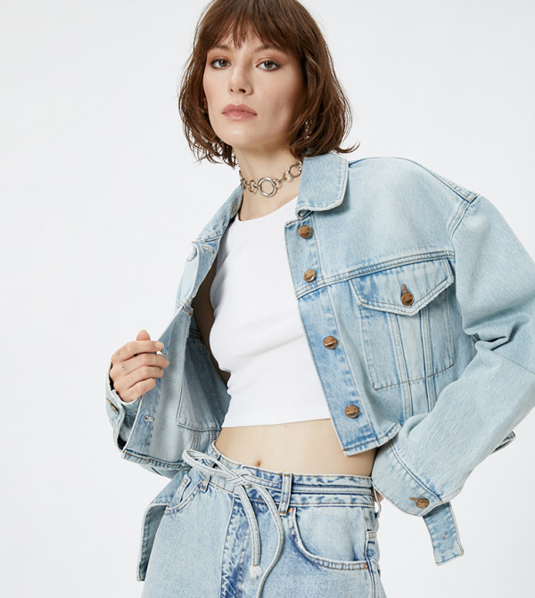 Koton Koton - Blue Denim Jackets