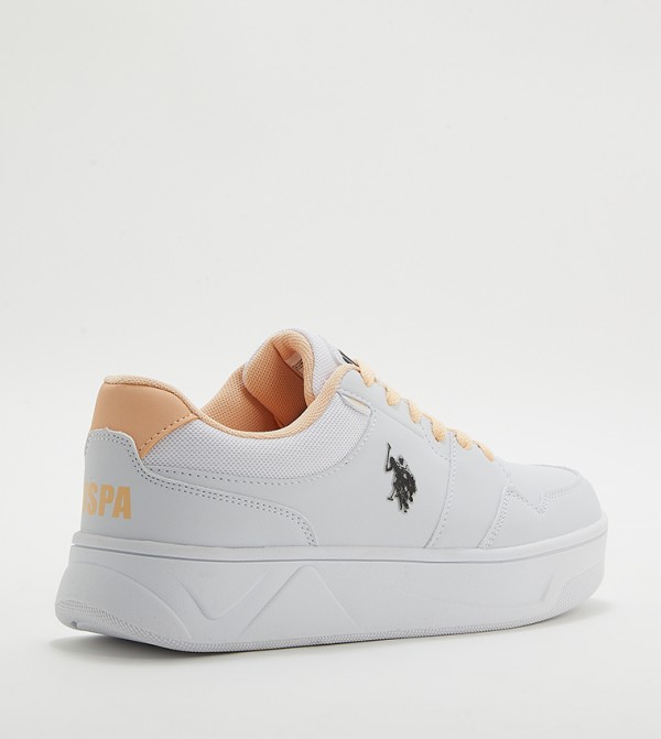 U.S. Polo Assn. U.S. POLO ASSN. - Off White Low Top
