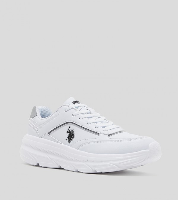 U.S. Polo Assn.  Sneakers - White Low Top