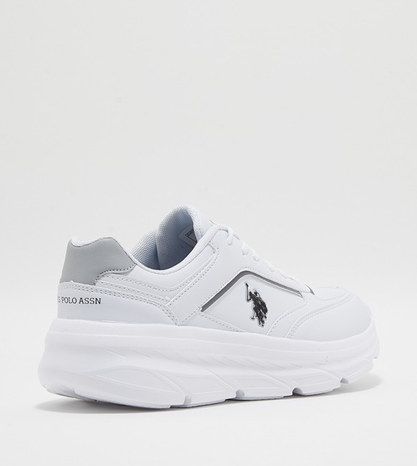 U.S. Polo Assn.  Sneakers - White Low Top
