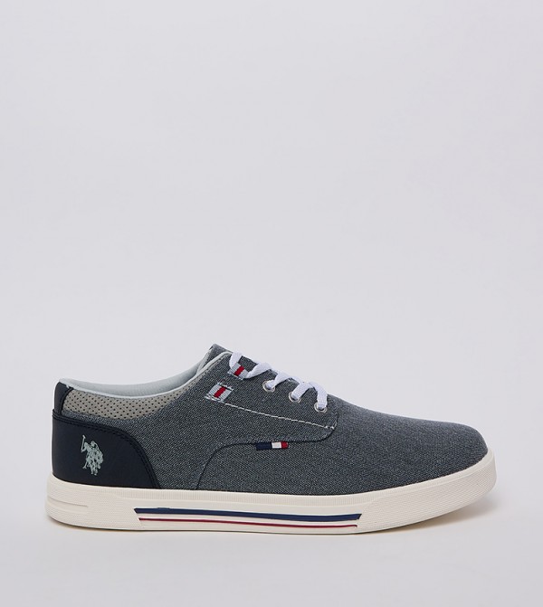 U.S. Polo Assn. U.S. POLO ASSN. - Grey Low Top