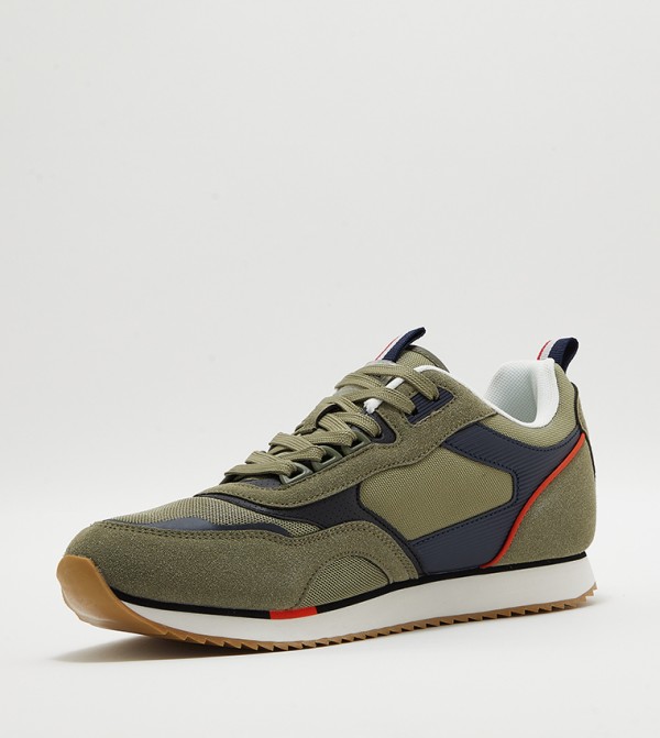 يو إس بولو اسن يو اس بولو اسن. - كاكي أحذية برقبة منخفضة 