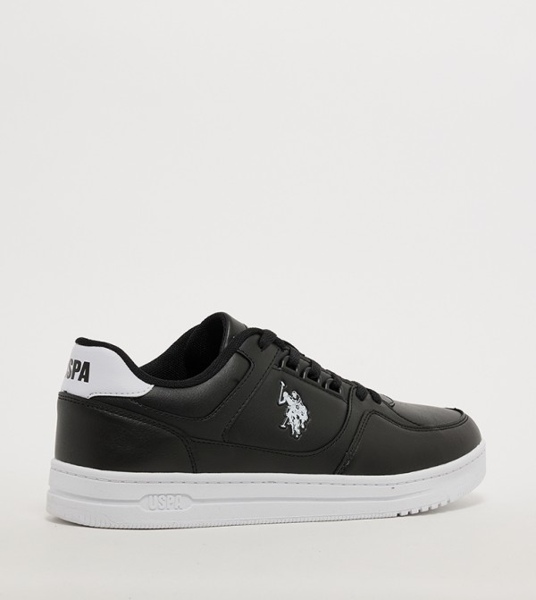 U.S. Polo Assn. U.S. POLO ASSN. - Black Low Top