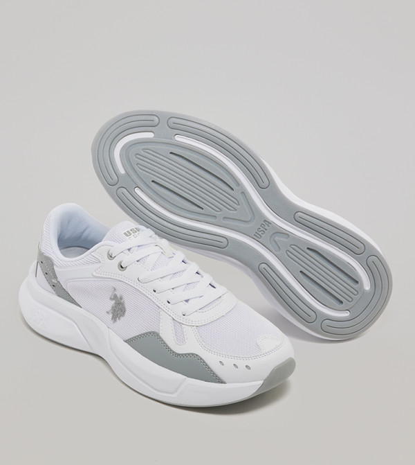 يو إس بولو اسن يو اس بولو اسن. - أبيض أحذية برقبة منخفضة 