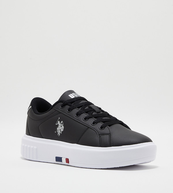 U.S. Polo Assn. U.S. POLO ASSN. - Black Low Top