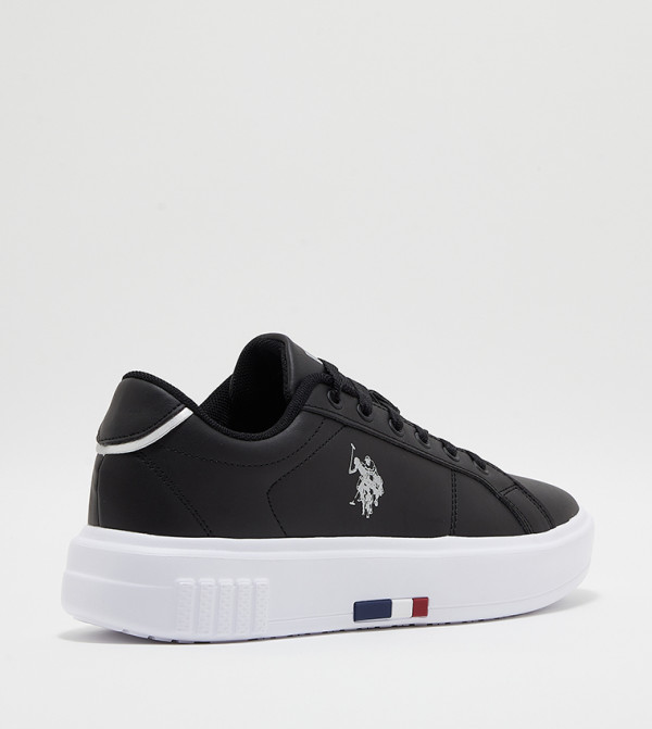 U.S. Polo Assn. U.S. POLO ASSN. - Black Low Top