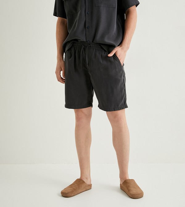 Koton  Shorts - Grey Casual Shorts