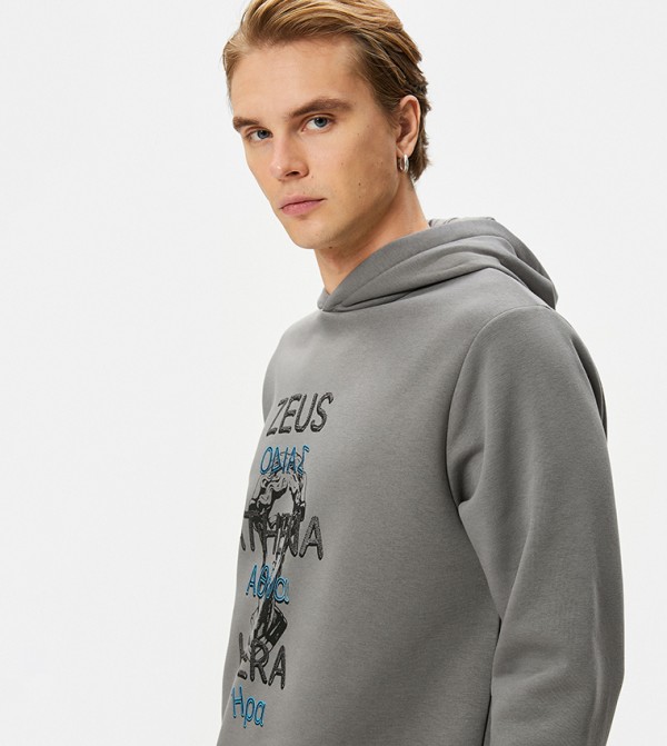 Koton  Clothing - Grey Hoodies