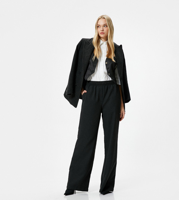 Koton  Clothing - Black Casual Pants