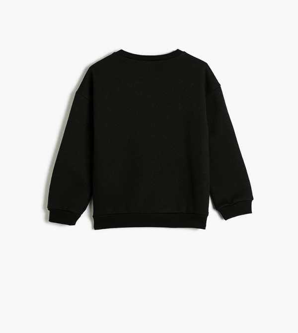 Koton - Outlet Koton - Outlet - Black Sweatshirts