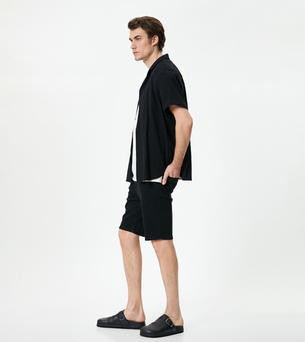 Koton - Outlet Koton - Outlet - Black Denim shorts