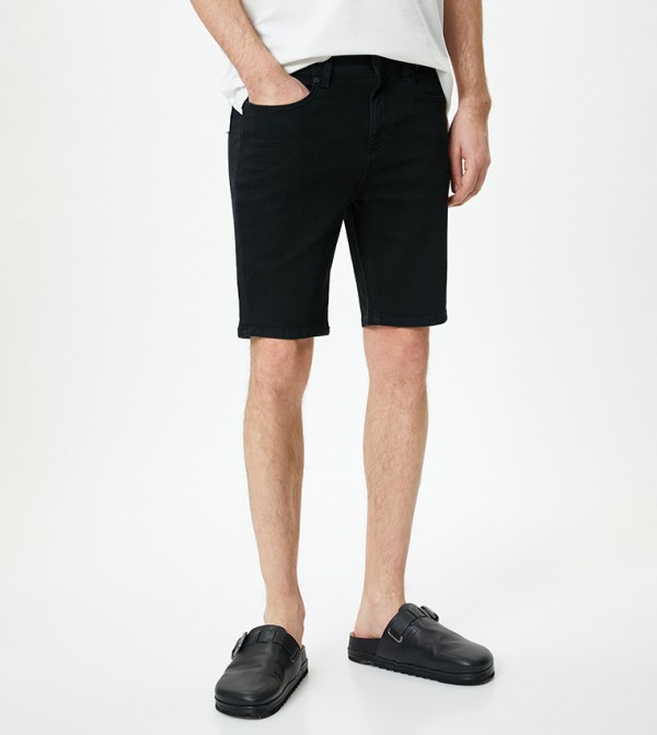 Koton - Outlet Koton - Outlet - Black Denim shorts