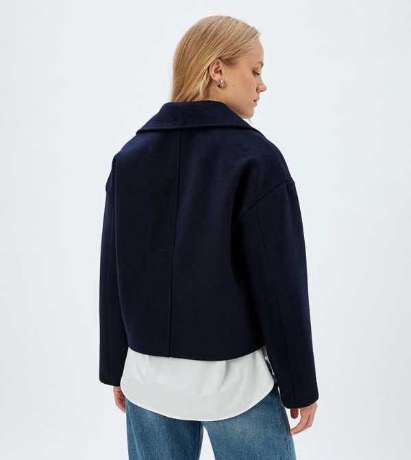 كوتون كوتون - كحلي معاطف