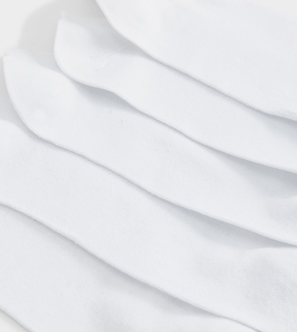 كوتون كوتون - أبيض Ankle Length Socks