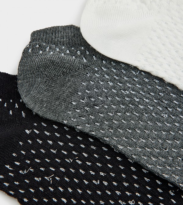 كوتون كوتون - متعدد Ankle Length Socks