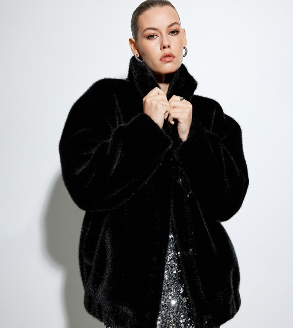 كوتون كوتون - أسود معاطف