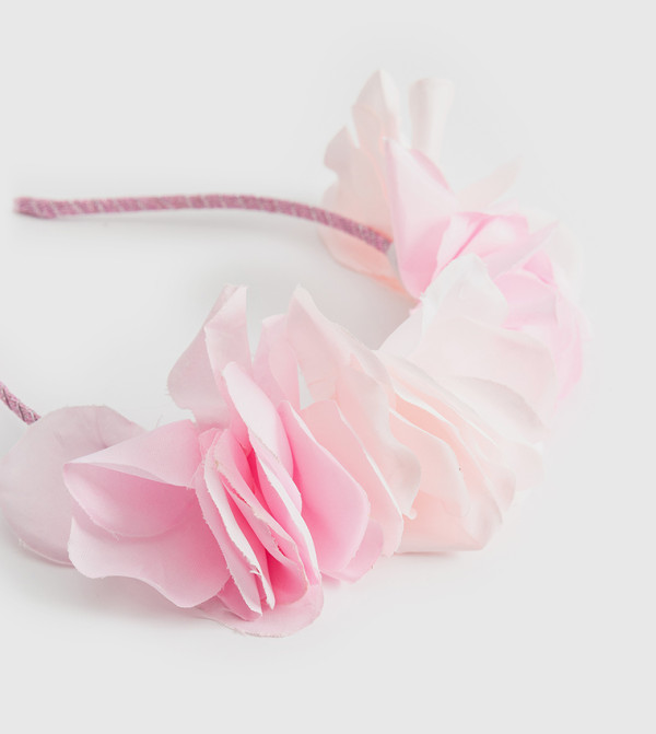 كوتون  اكسسوارات الشعر - وردي Hairbands