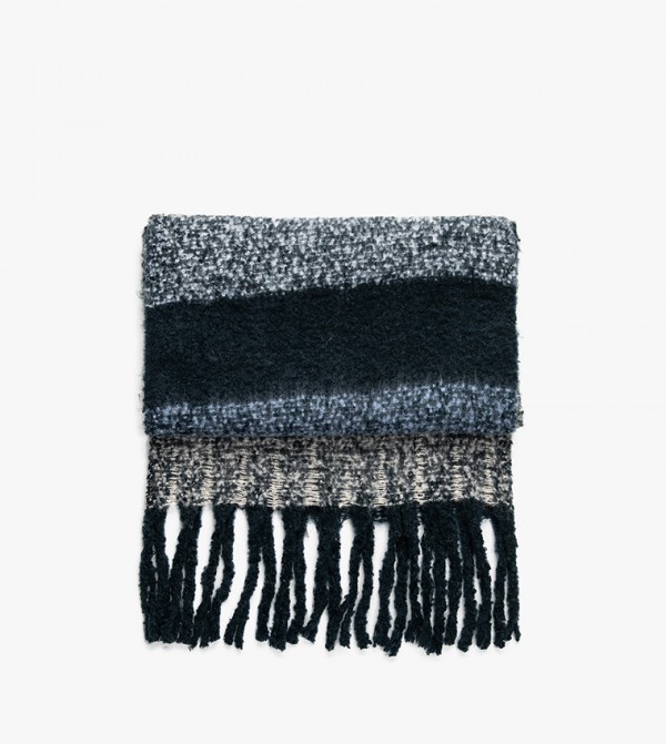 Koton Scarves - Navy Blanket Scarves