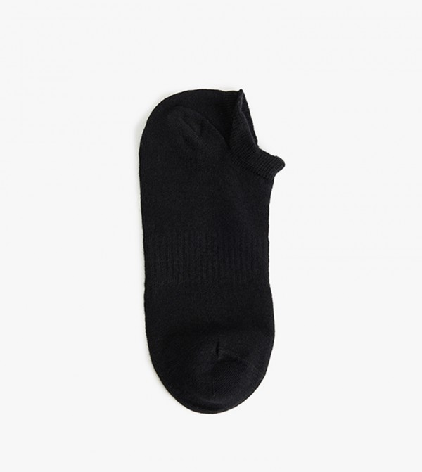 كوتون كوتون - أسود Ankle Length Socks