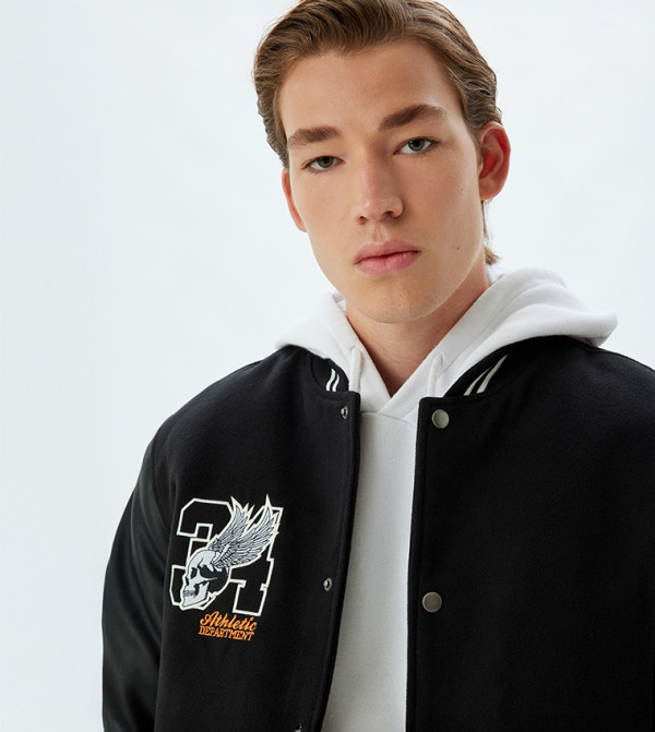 Koton  Casual Jackets - Black Casual Jackets