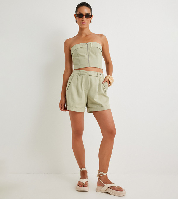 Koton  - Khaki Casual Shorts