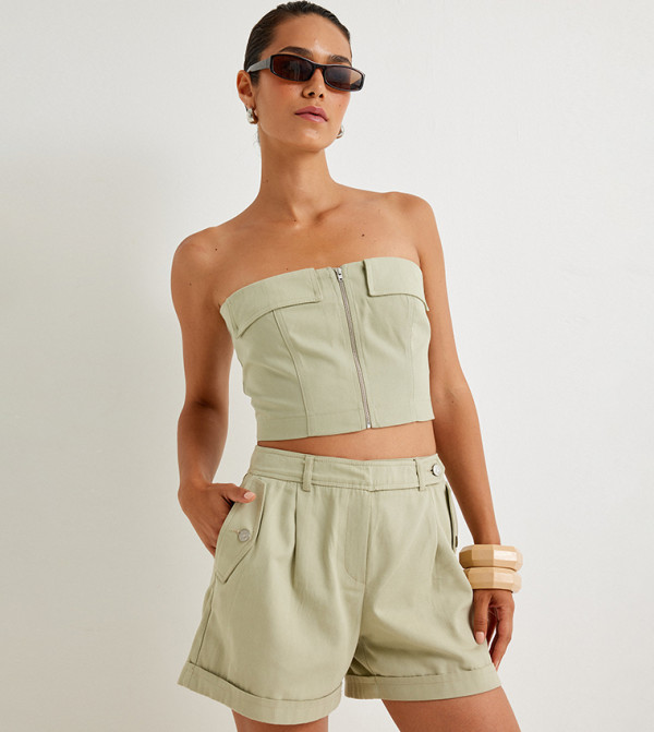 Koton  - Khaki Casual Shorts