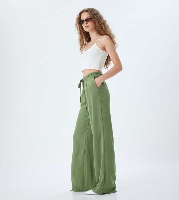 Koton Clothing - Green Casual Pants