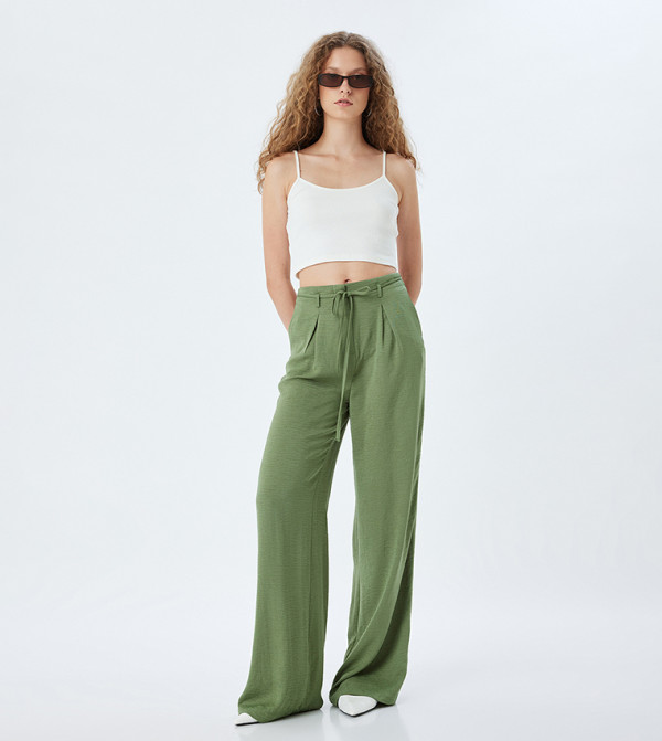 Koton Clothing - Green Casual Pants