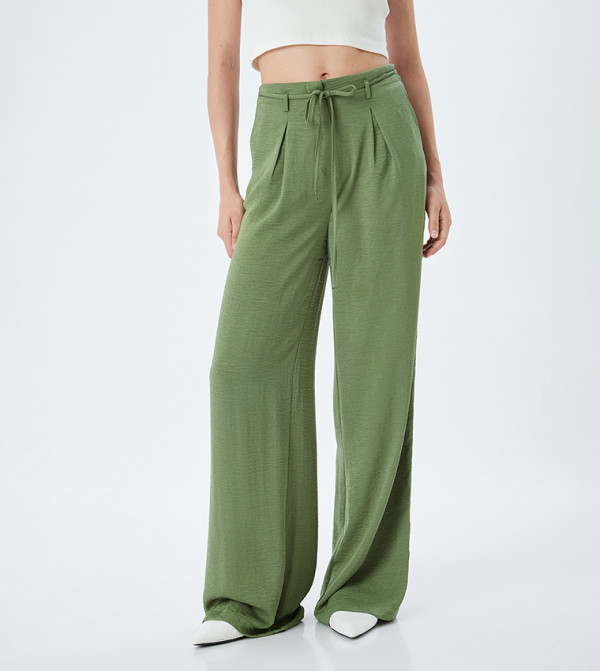 Koton Clothing - Green Casual Pants