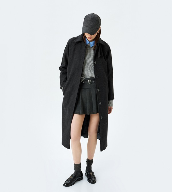 Koton Koton - Grey Overcoats