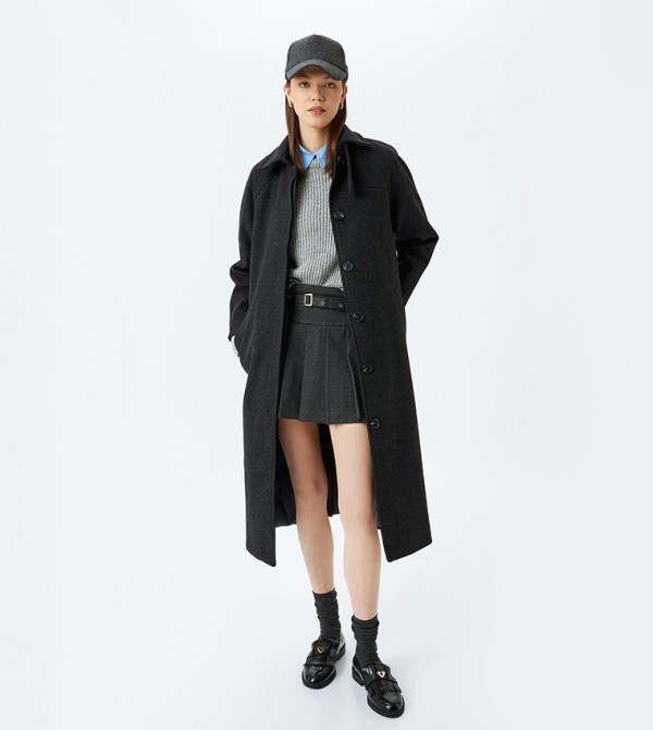 Koton Koton - Grey Overcoats