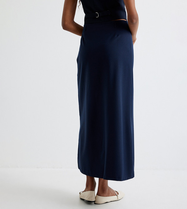 كوتون كوتون - كحلي Midi Skirts