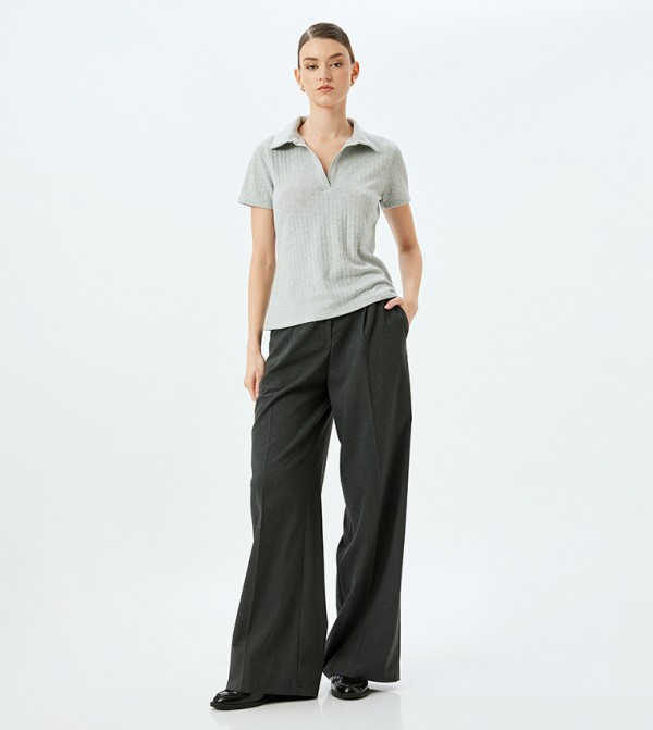 Koton Koton - Grey Polo T-shirts