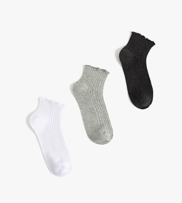 Koton  Socks - Grey Ankle Length Socks