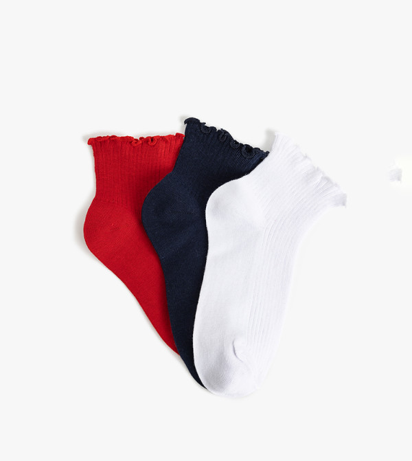 Koton  Socks - Red Ankle Length Socks