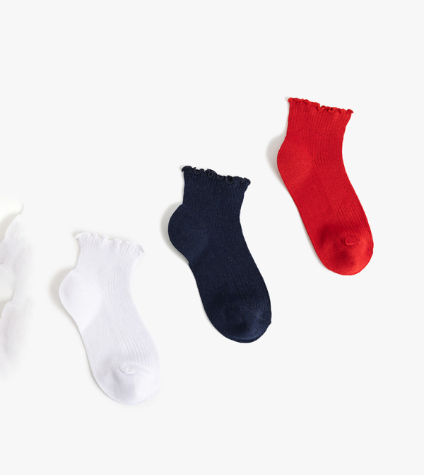 Koton  Socks - Red Ankle Length Socks