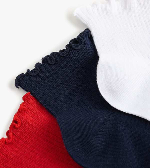 Koton  Socks - Red Ankle Length Socks