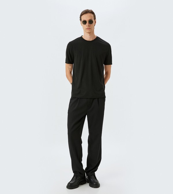 Koton Koton - Black Casual T-Shirts