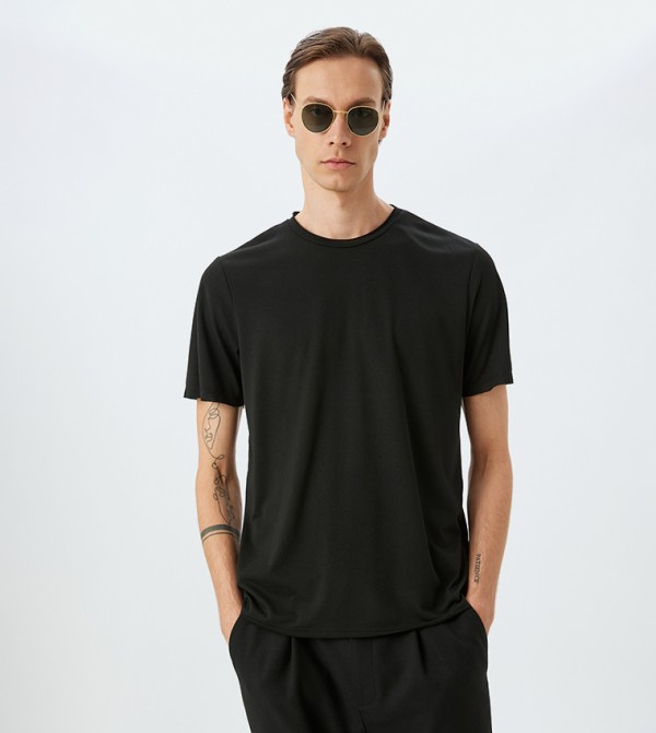 Koton Koton - Black Casual T-Shirts
