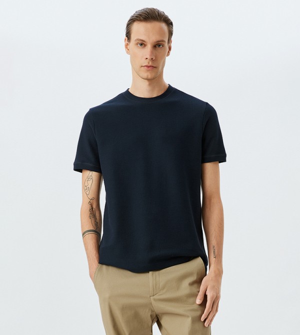 Koton Koton - Navy Casual T-Shirts