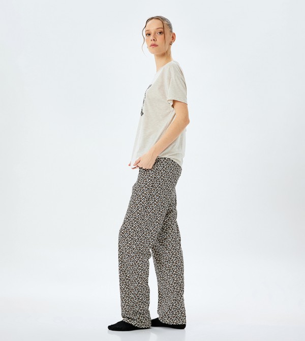 كوتون كوتون - بني  Pyjama Set
