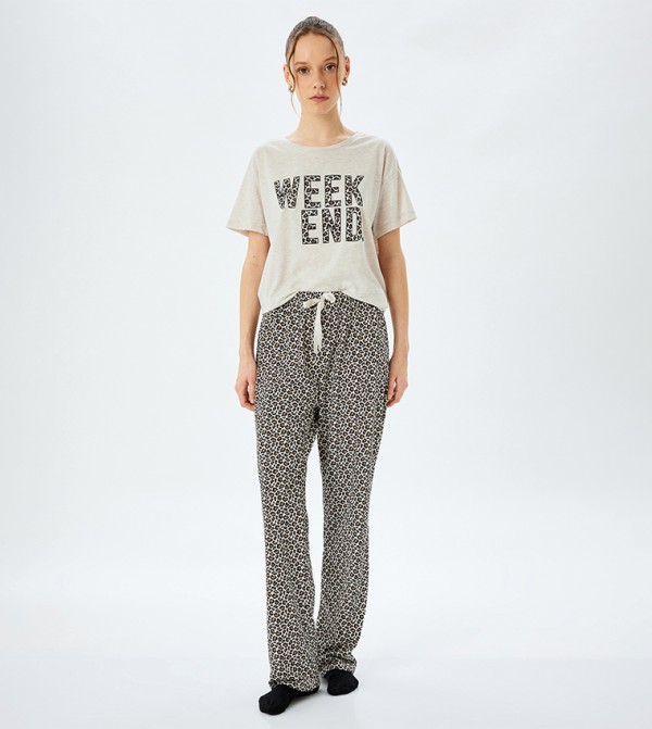 كوتون كوتون - بني  Pyjama Set