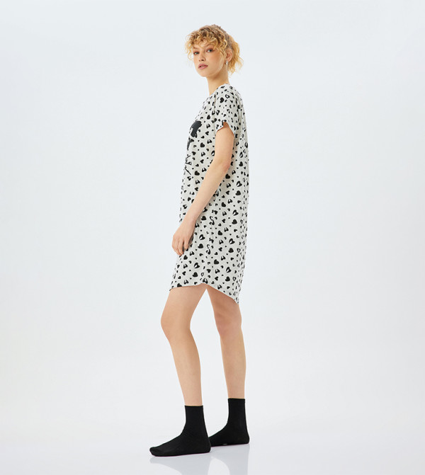 كوتون كوتون - رمادي Night Dress & Gowns