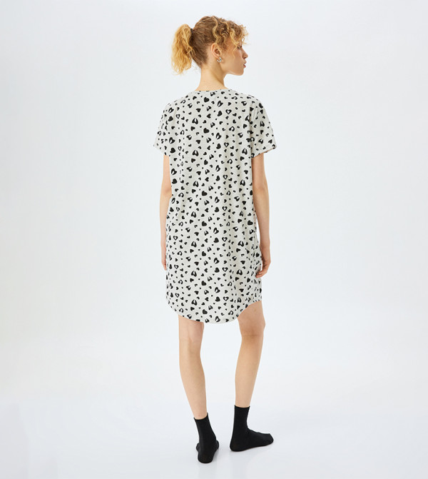 كوتون كوتون - رمادي Night Dress & Gowns