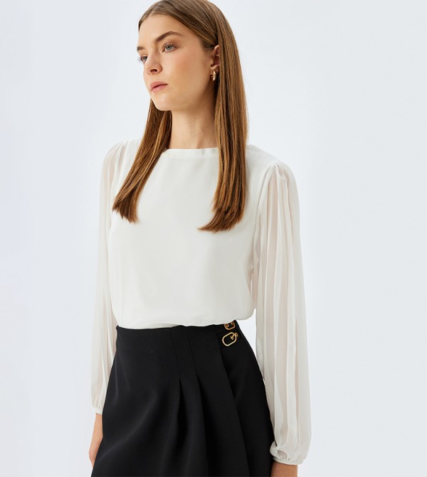 Koton Koton - Off White Casual Tops
