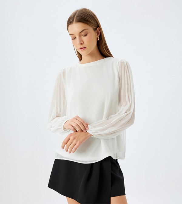 Koton Koton - Off White Casual Tops