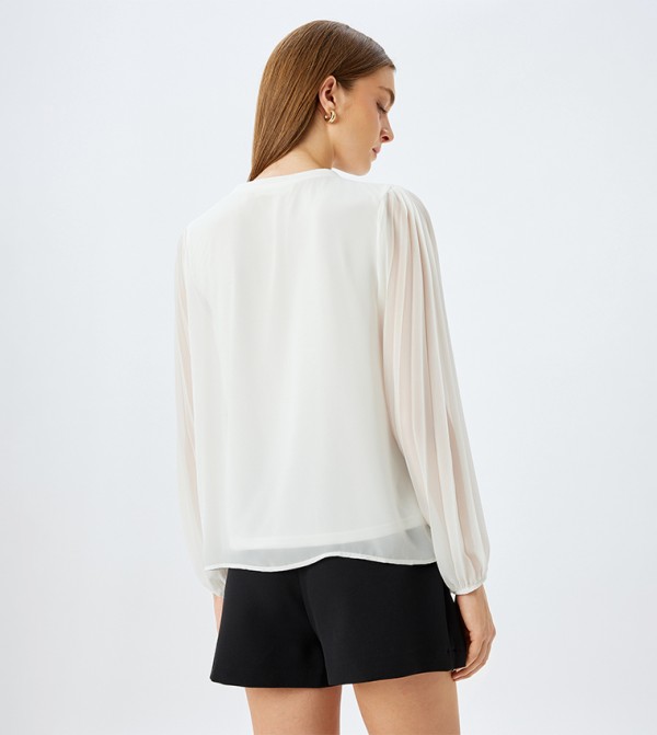 Koton Koton - Off White Casual Tops