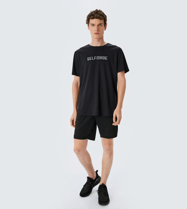 Koton  Tops - Black Casual T-Shirts