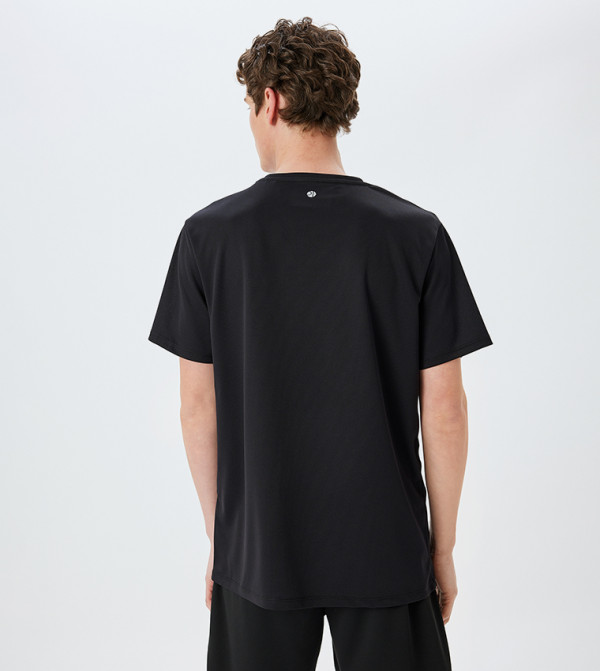 Koton  Tops - Black Casual T-Shirts