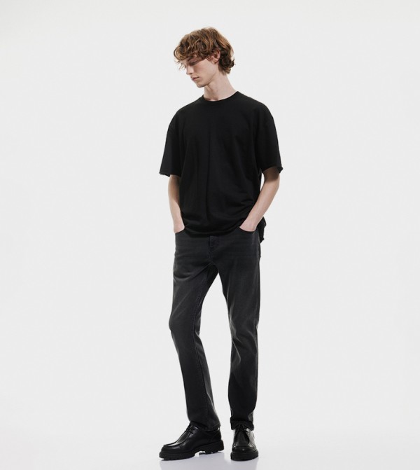 كوتون كوتون - رمادي Slim Jeans